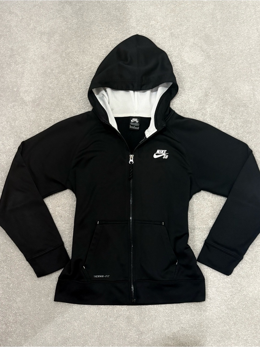 Black Nike Zip Up Jacket